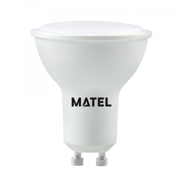 Bomb.led dicroica 120º gu10   3w.neutra (caja de 10 unidades)