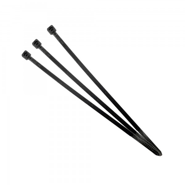 Brida nylon negra 7,5x450 mm. (100 un.)