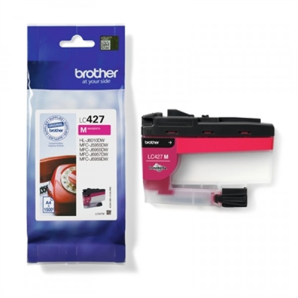 Brother cartucho lc427m magenta