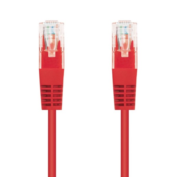 Nanocable latiguillo cat.6 utp 25cm rojo
