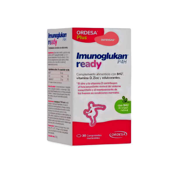 Imunoglukan P4h Ready 30 Comprimidos Masticables