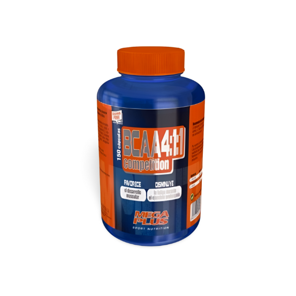 Bcaa 4:1:1 competition 150cápsulas