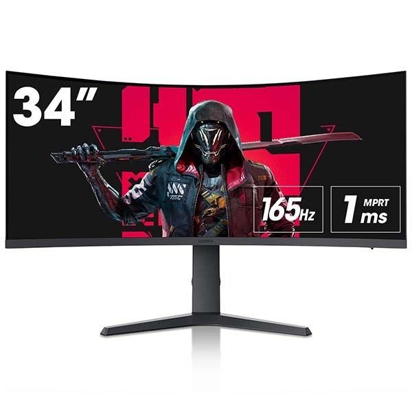 Iggual monitor 34" uwqhd 1ms 2dp 2hdmi mm aa curvo