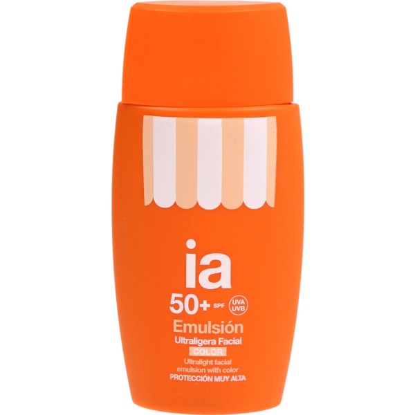 Interapothek Solar Emulsión Facial Ultraligera Spf50+ 50ml Color