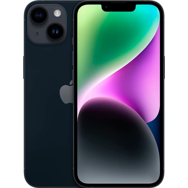 Apple iphone 14 5g reacondicionado (cpo) midnight / 6+256gb / 6.1" amoled full hd+