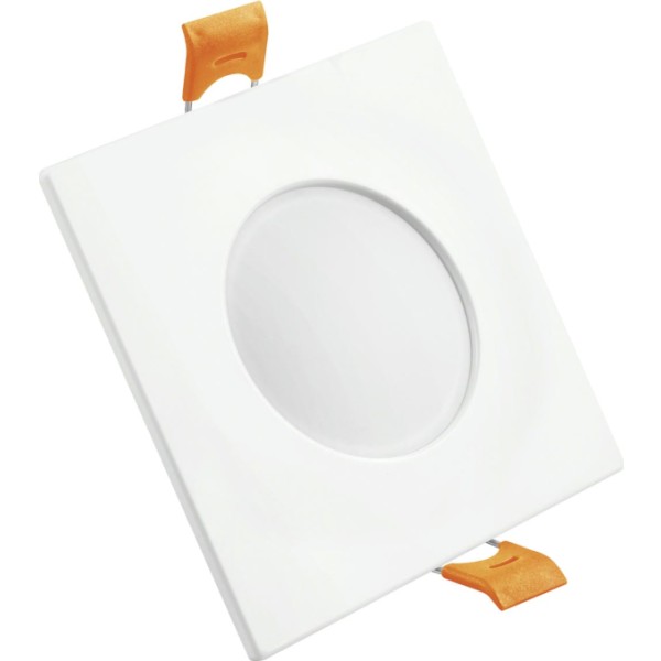 Aro led fijo ip65 cuadrad.blanco 7w.3cct