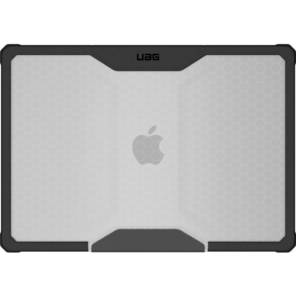 Uag funda plyo ice hielo/negro / apple macbook air de 15" (m2/m3/m4) (2023-2025)