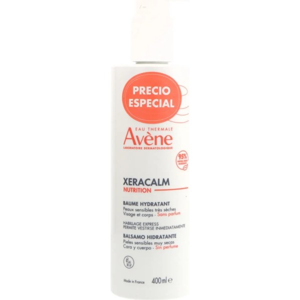 Avene Xeracalm Nutricion Bálsamo Hidratante 400 